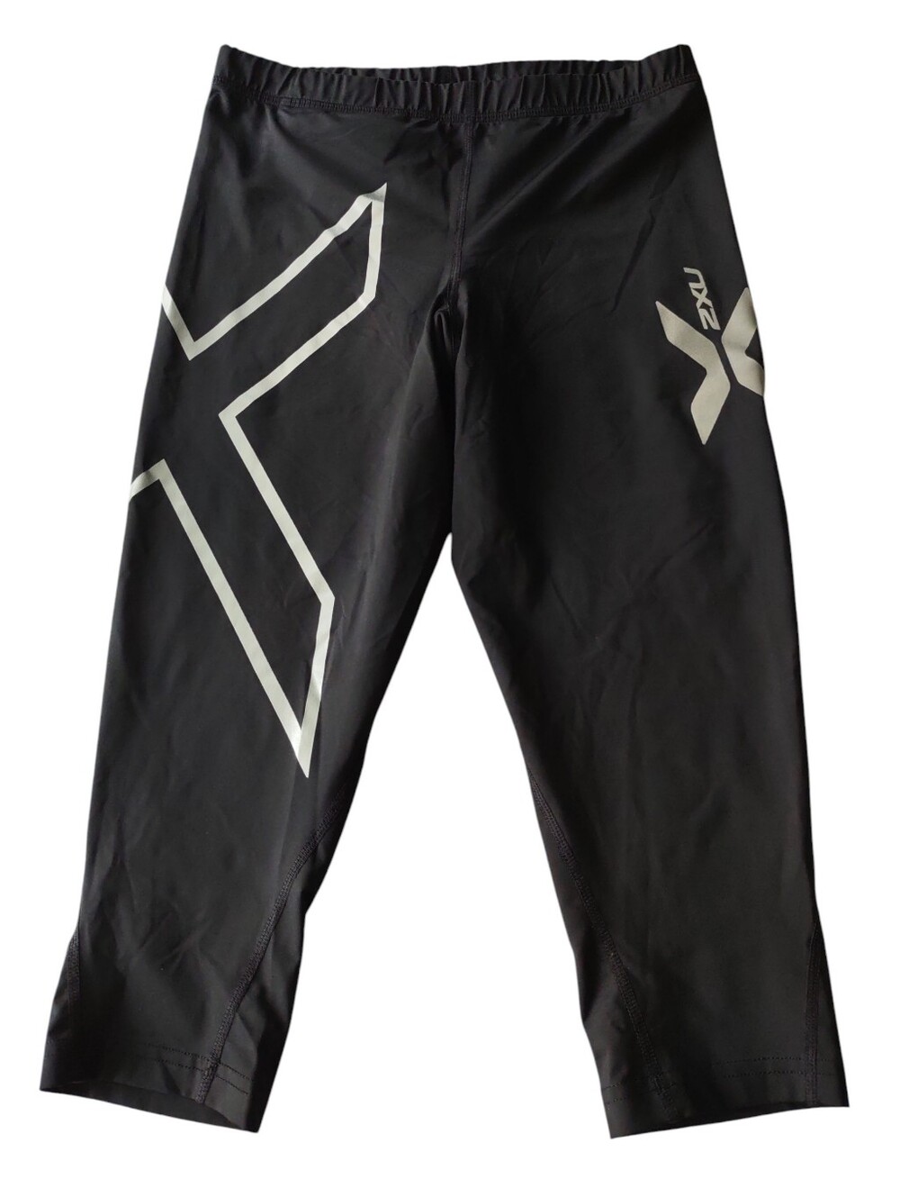 2XU Small Black Cropped Compression Tights